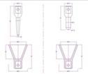 TH192-D20-A26-W57_Peel_fixture_DIN_EN1372_ISO22631_testing_adhesives_for_floor_and_wall_coverings_1kg