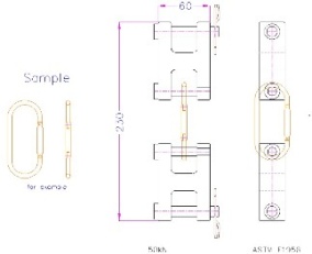 THS1037-E200x200-A25 ASTM-D6364-A20-Geotextiles-Compression-12kN-19kg