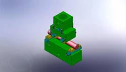 Description: ths826-10 ASTM C1684 bendfixture with cradles