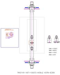 THS1141-V67-1000c-M36x2 ASTM-E399