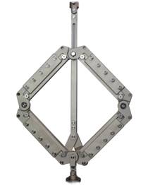 THS1051-V2 (similar to ASTM-D8067) stress-strain of fabrics, in-plane shear of sandwich panels 14.1kg