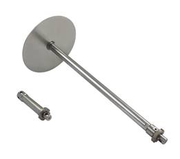 TH187-Am158-Af159-D21-L150  THS521-Am158-Af159-L400-psd  Zugstange mit Hitzeschild pullrod with heat shield